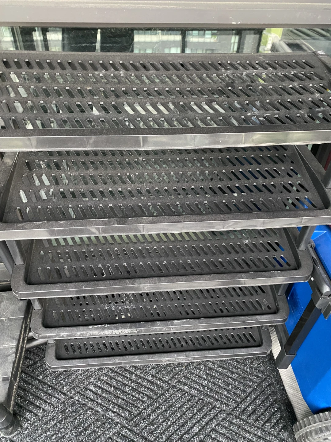 Plastic Shoe Shelving Unit
