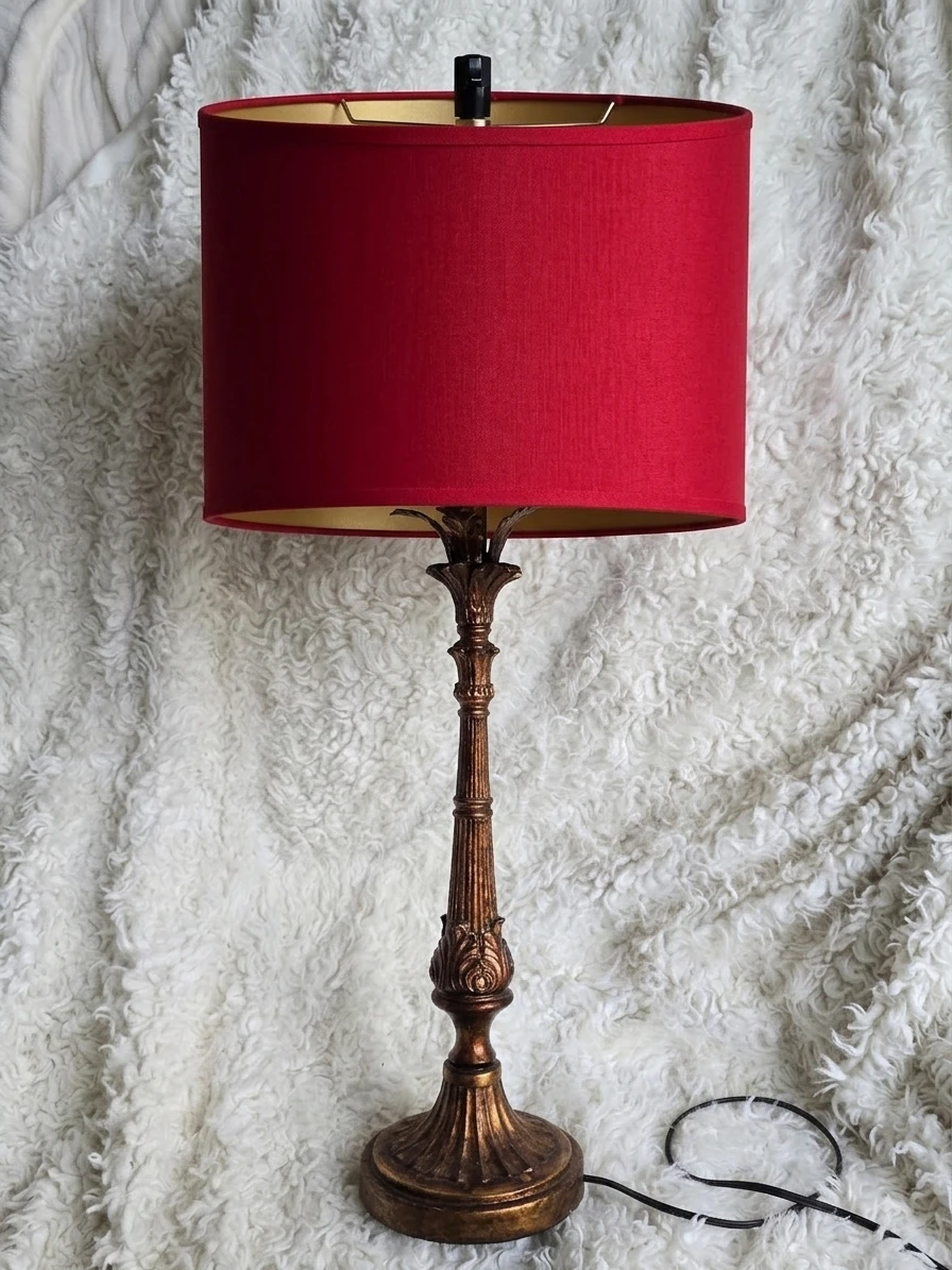 Vintage Ornate Table Lamp Base Only - photo 2