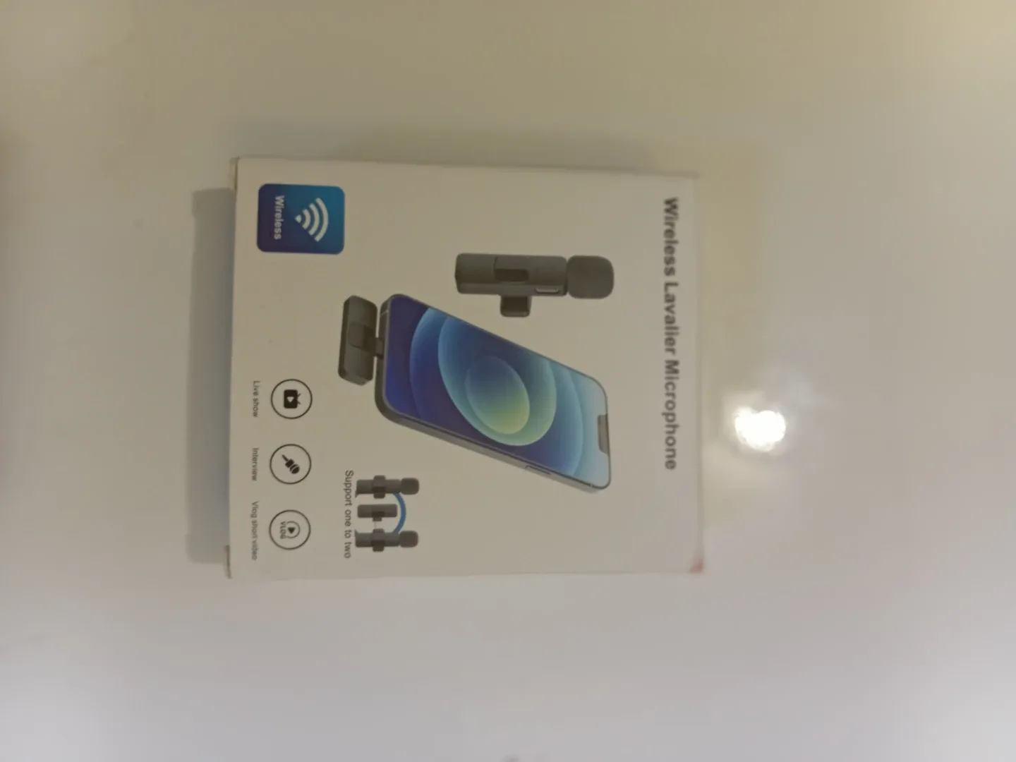 Wireless Lavalier Microphone for iPhone/Type-C