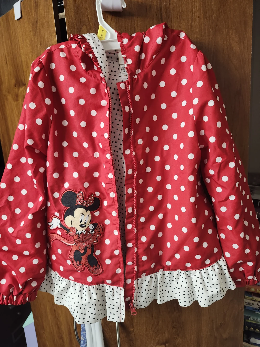 Minnie Mouse Red Polka Dot Jacket (rainjacket)