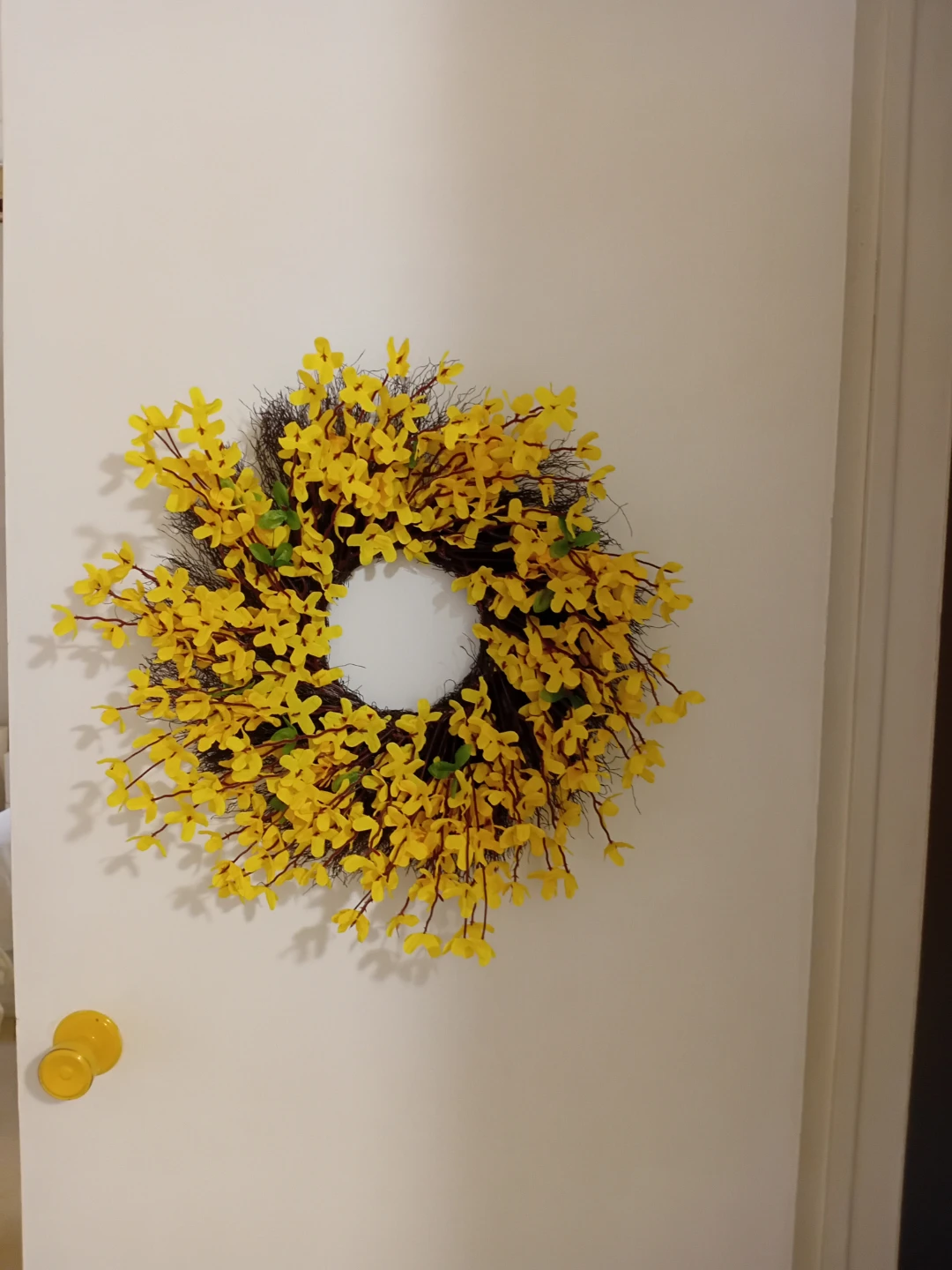 Yellow Flower Wreath