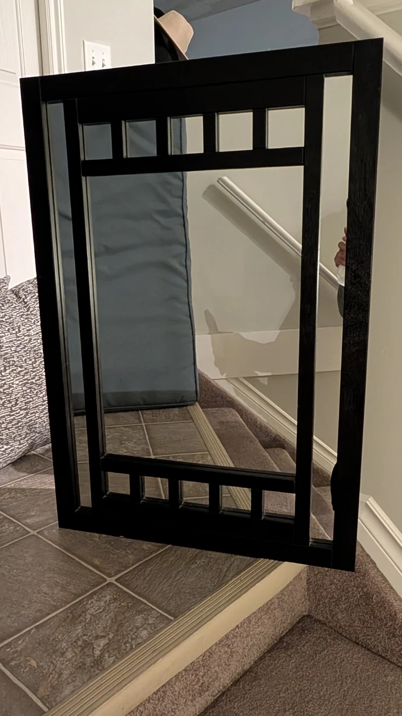 Black Decorative Mirror