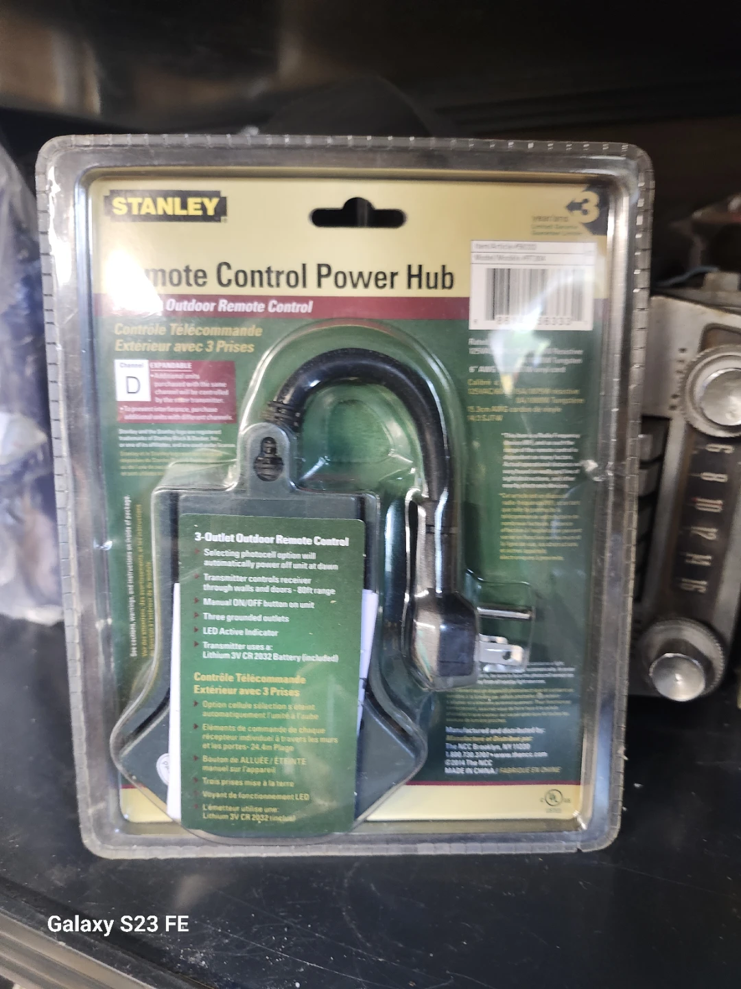 Stanley Remote Control Power Hub - photo 2