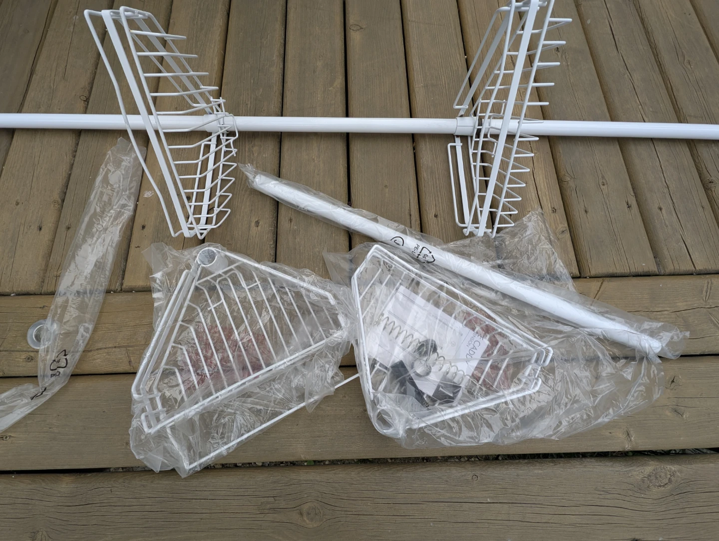 Tension Pole Shower Caddy with Shelves - photo 2