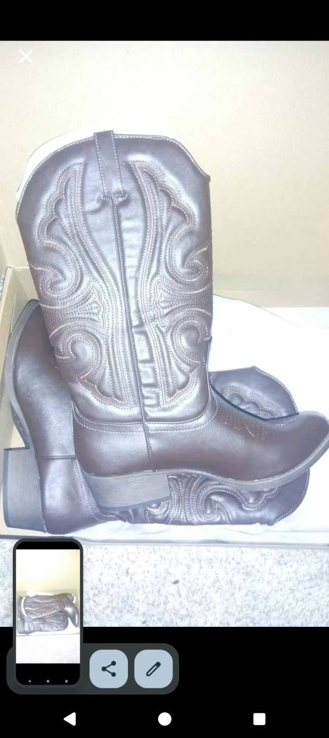 Brown Cowboy Boots