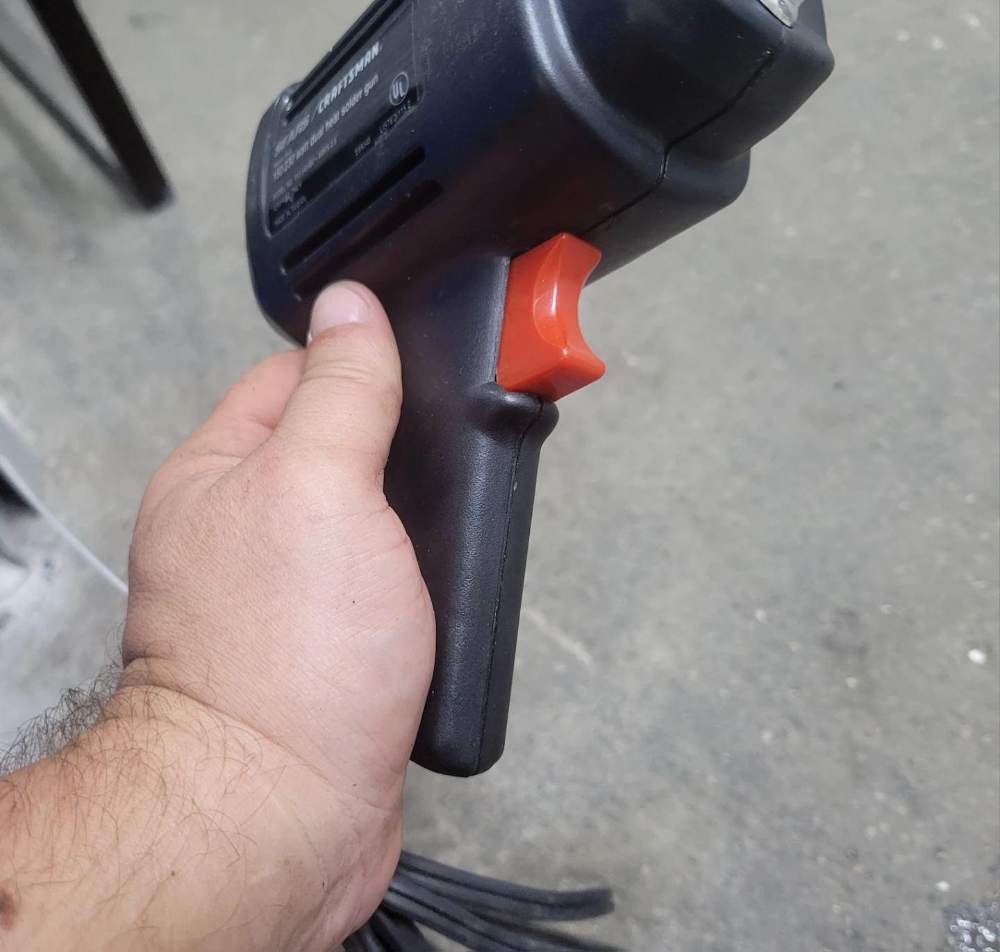 Sears Craftsman Heavy-Duty 150/230 Watt Dual Heat Solder Gun - photo 4