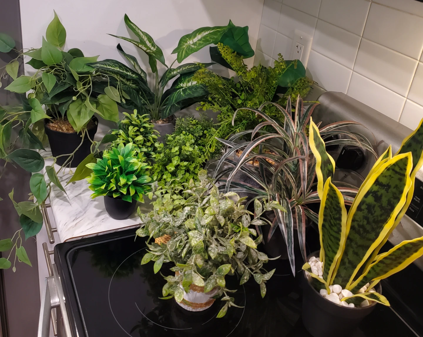 Assorted Artificial Plants Collection