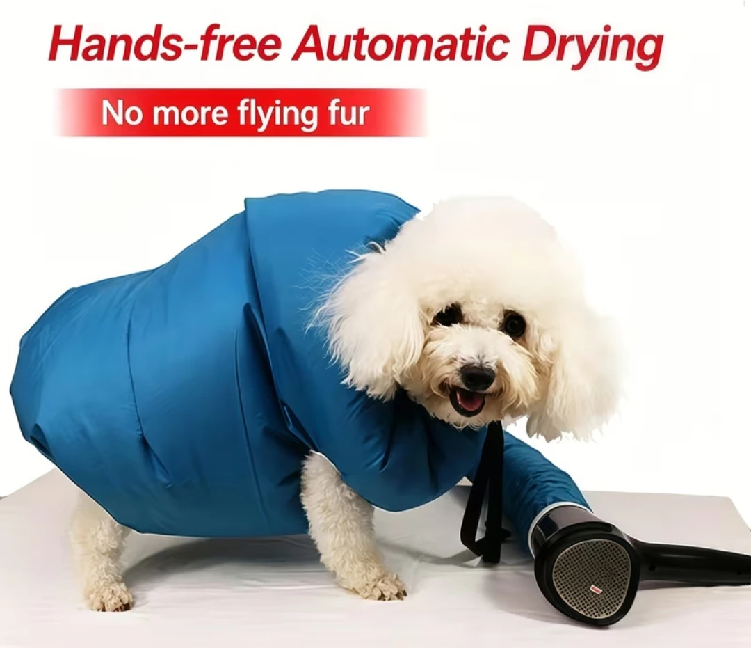 Blue Pet Drying Bag - Medium - photo 2