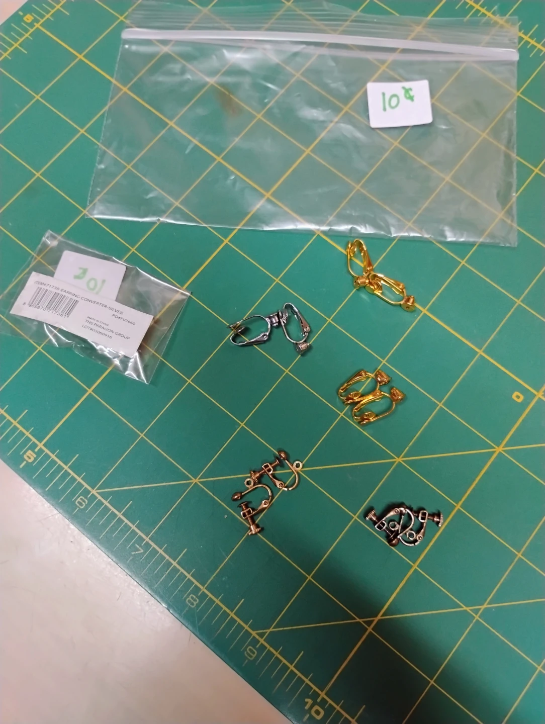 Earring Converters - 10 cents for all!