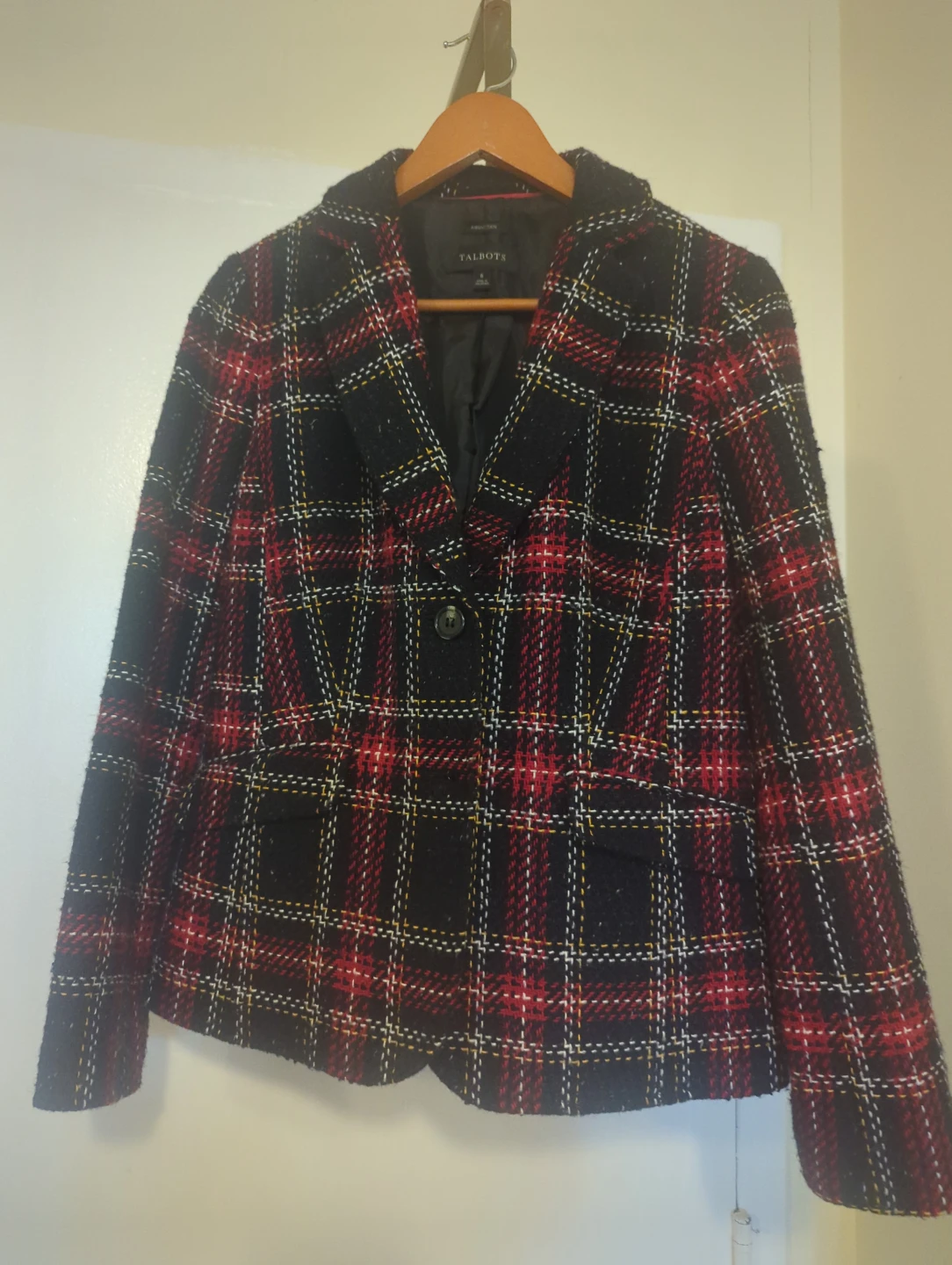 Talbots Plaid Blazer - photo 2