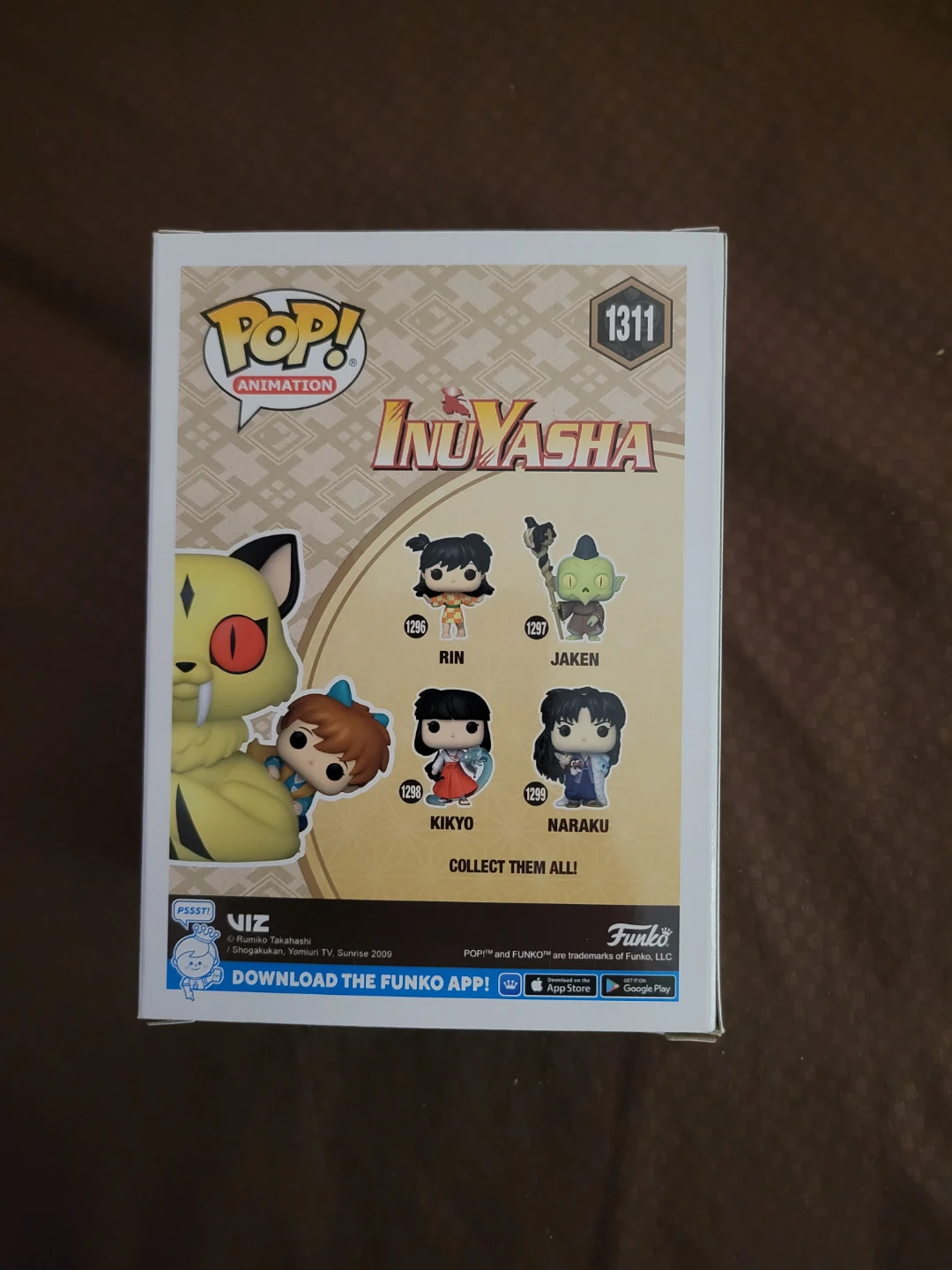 Funko Pop! Animation Inuyasha Kirara & Shippo #1311 - photo 3
