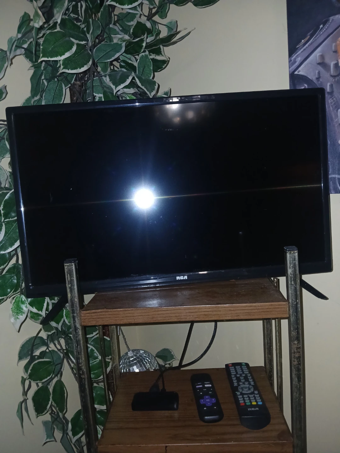 TV with Rocu Channel Box