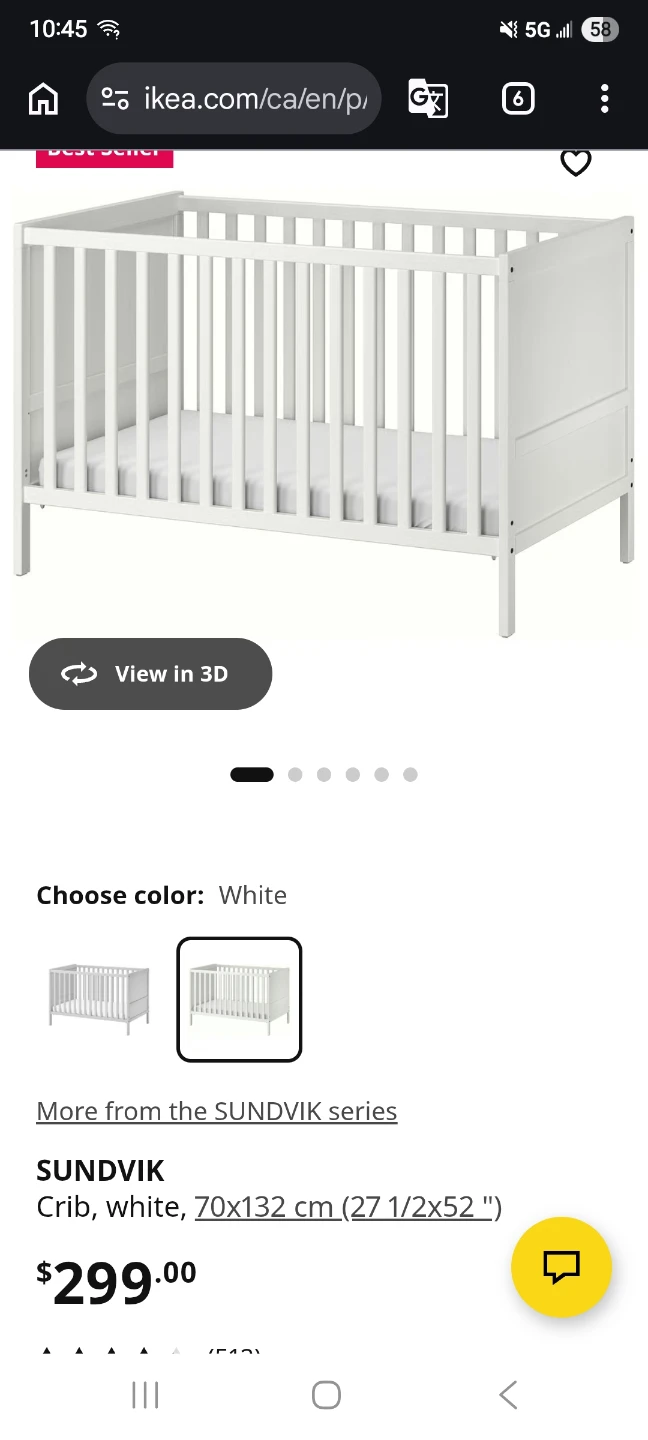 Baby crib