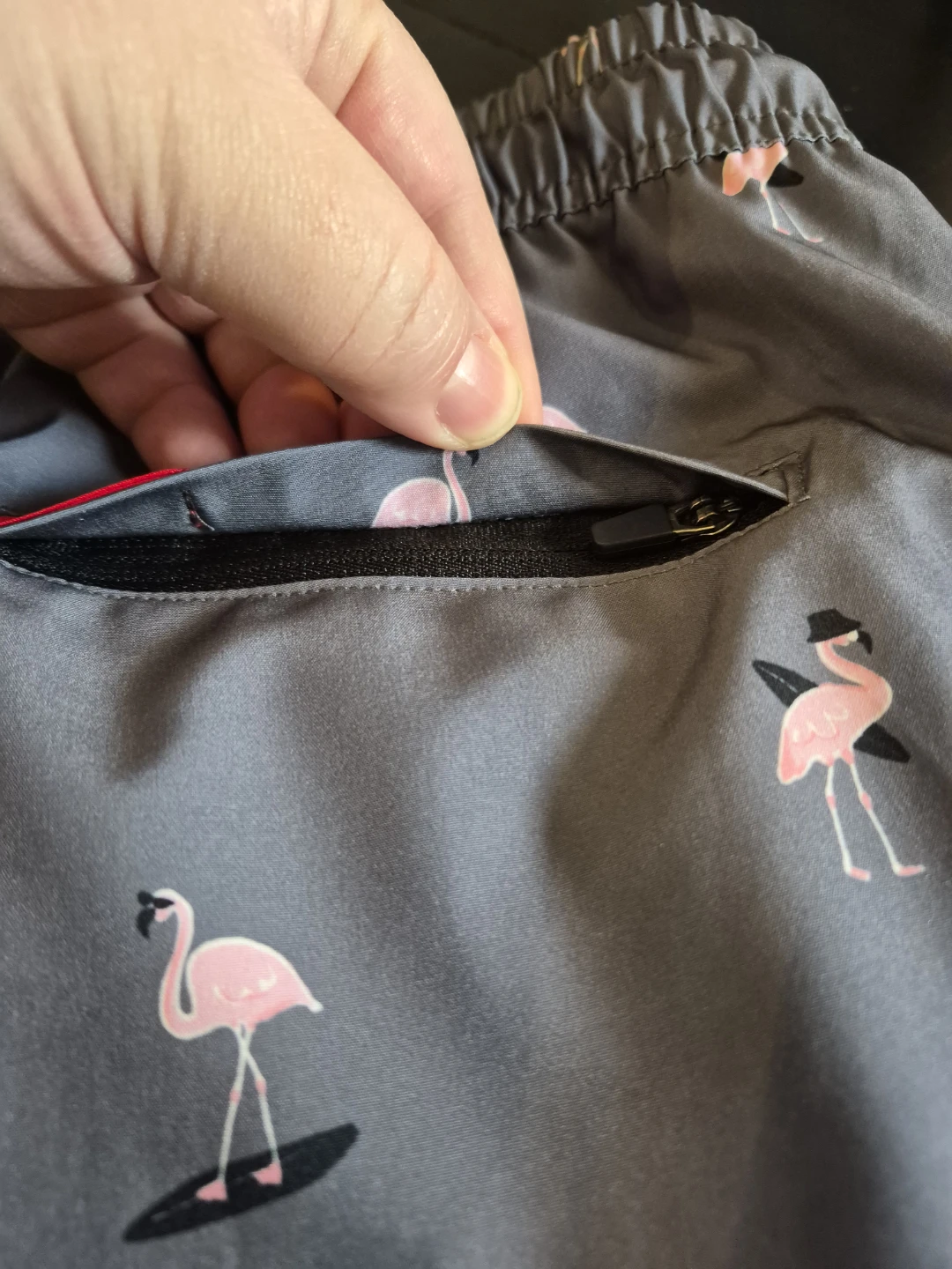 Hamabe Flamingo Swim Trunks - Medium - photo 2
