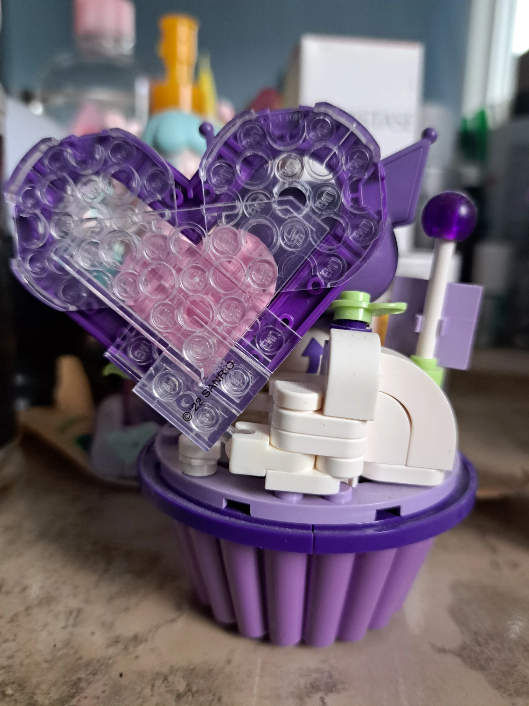 Kuromi Cupcake Building Toy - photo 2