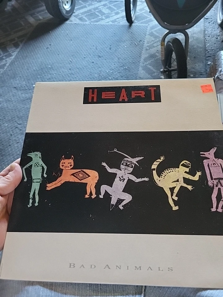 Heart Bad Animals Vinyl Record