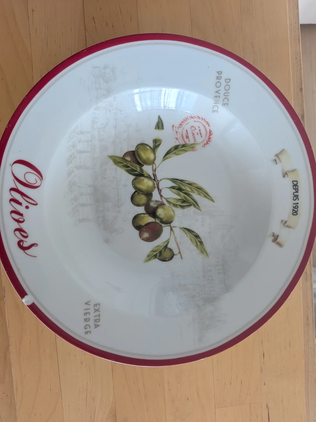 4 Douce Provence Olives Pasta Bowls with one large serving bowl - photo 3