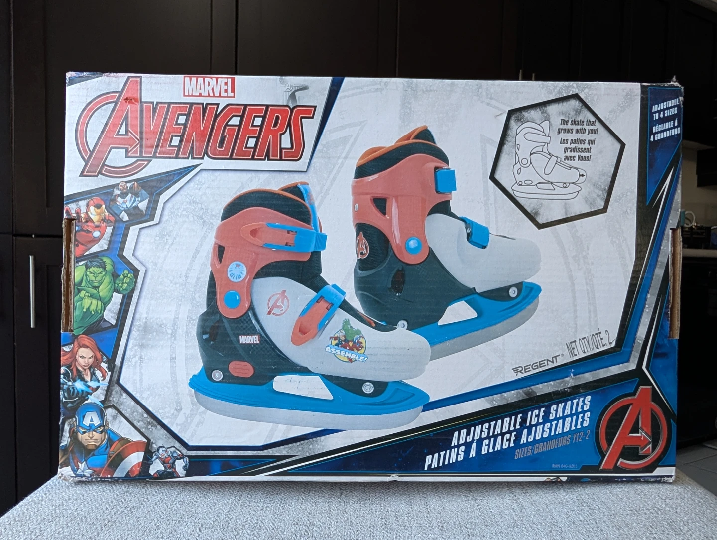 Marvel Avengers Adjustable Ice Skates - photo 5