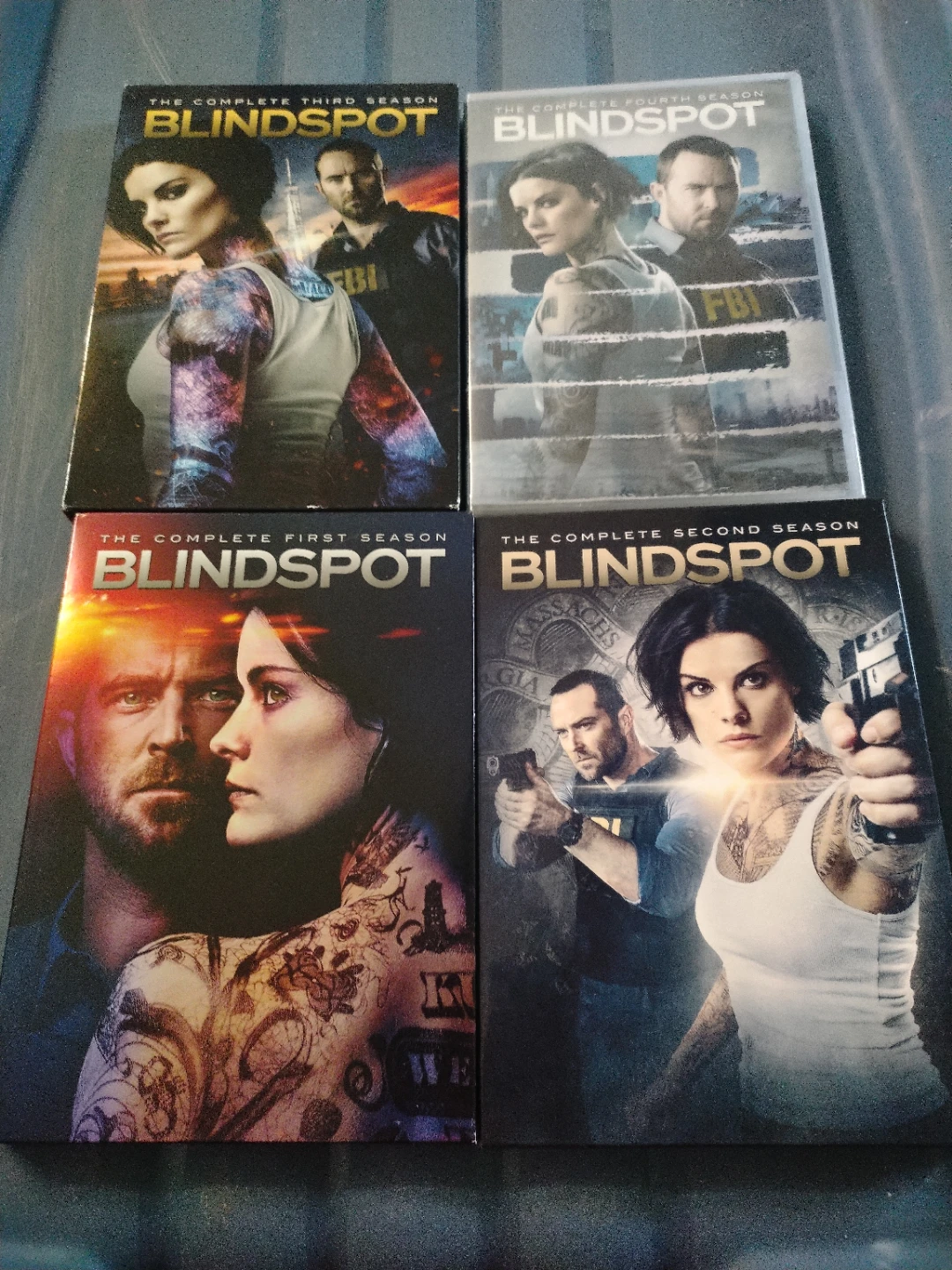 Blindspot Complete Seasons 1-4 DVD Set