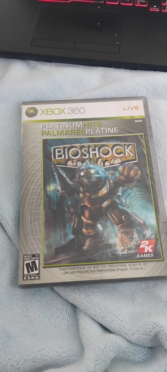 Xbox 360 Platinum Hits BioShock Game