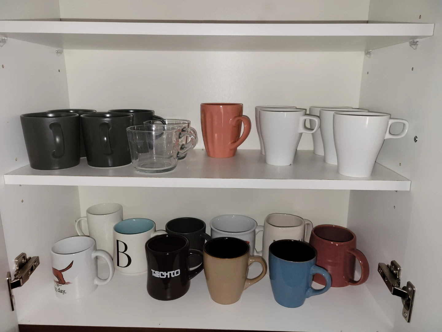 $1 each mug, cup