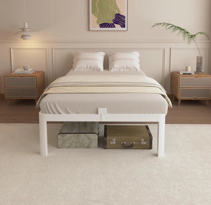 White 10 Inch Twin Bed Frame - photo 3