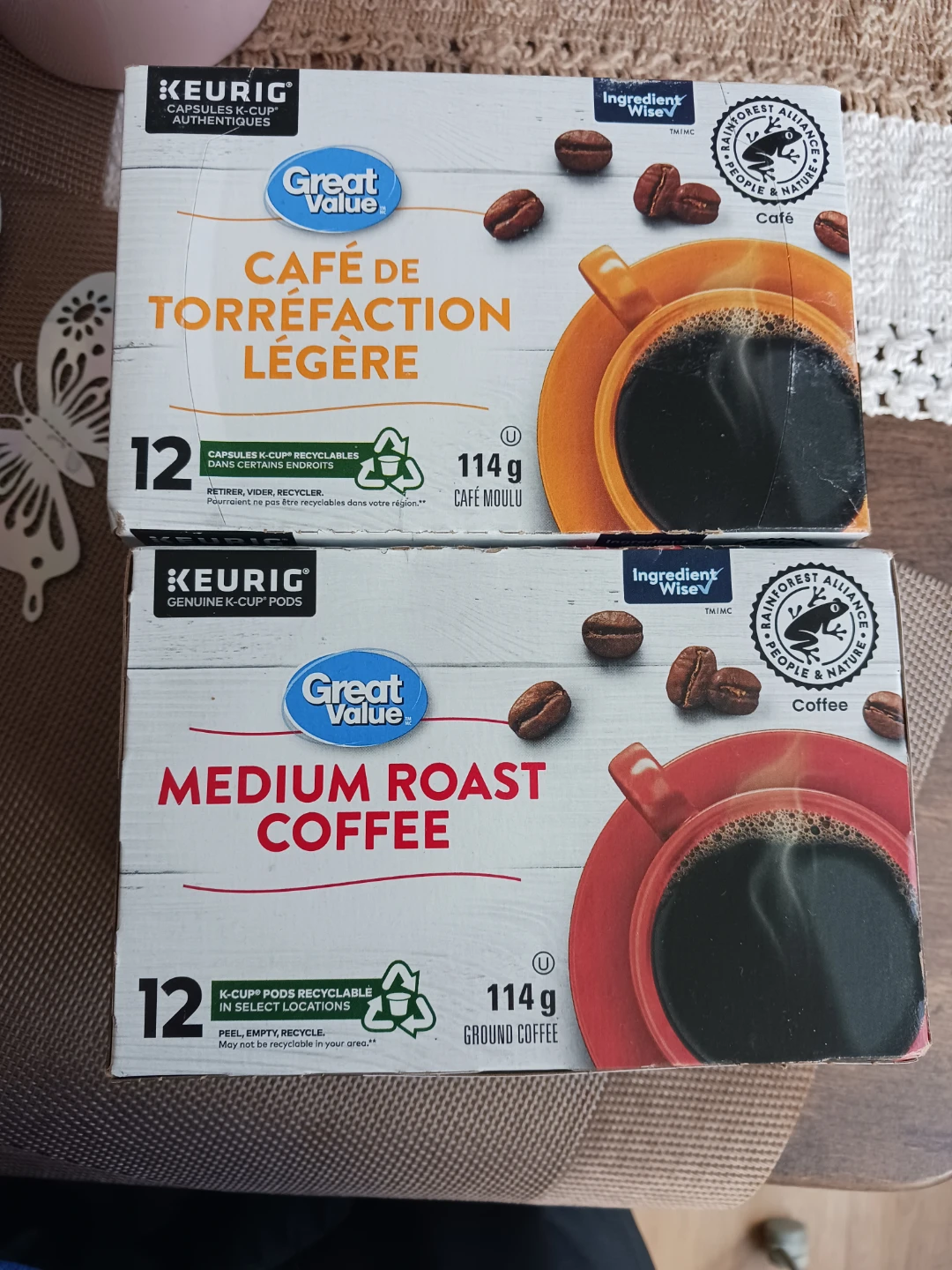 Keurig Great Value Medium Roast Coffee K-Cups (12 Pack)