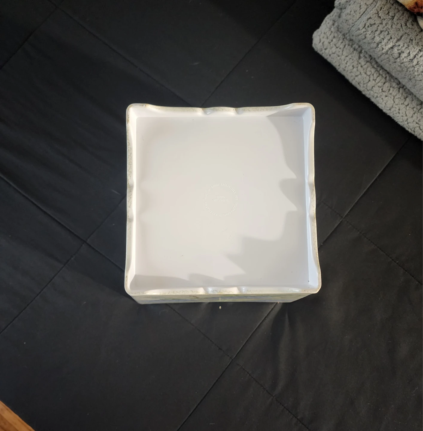 Decorative Trash Can with Floral Print - photo 5