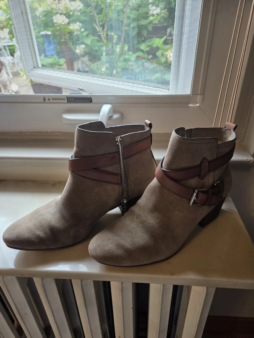 Coach Pauline Suede Ankle Boots Size 9 - photo 3