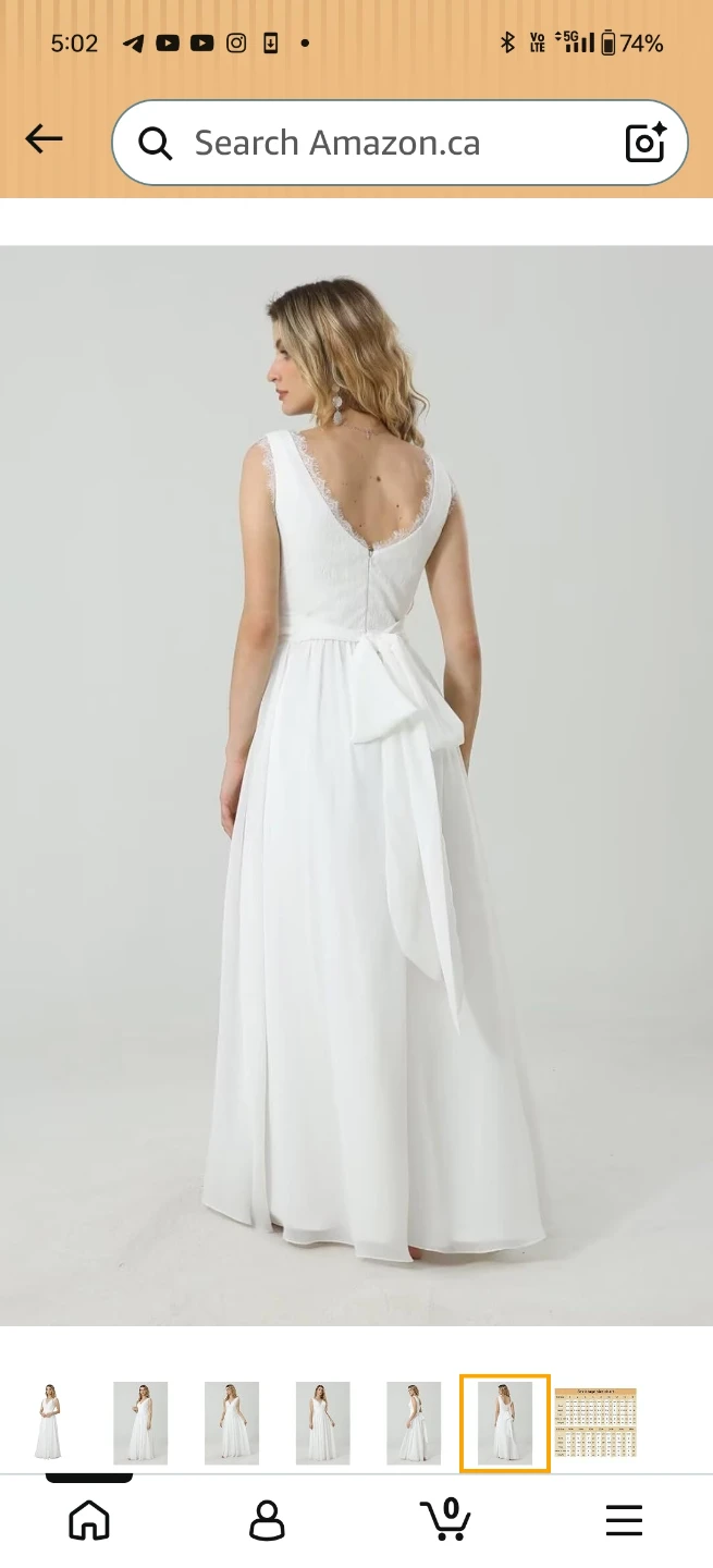White Wedding Dress - photo 2