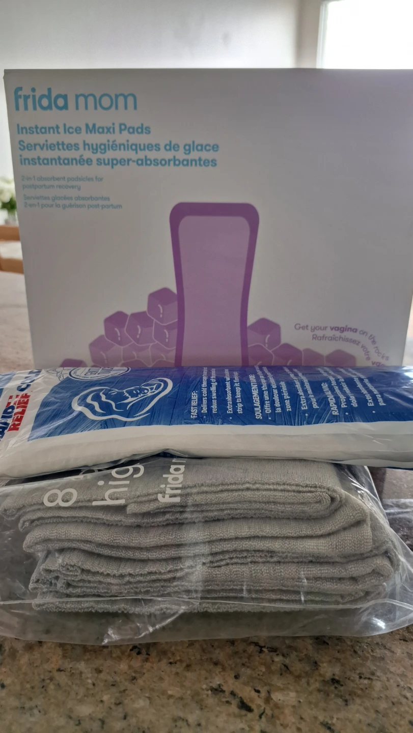 Frida Mom Instant Ice Maxi Pads & High Waist Briefs - photo 4