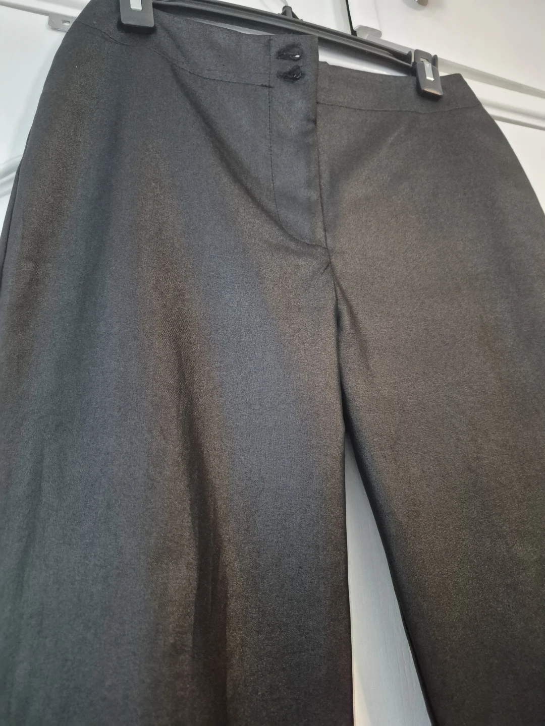 Dynamite Black Leather Like Trousers /  Dress Pants (Size 5) - photo 5