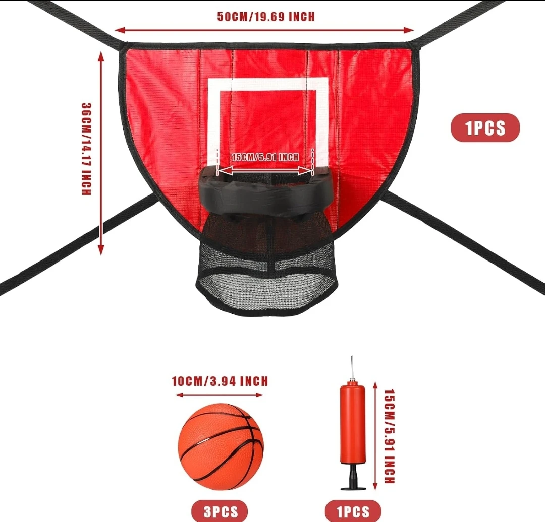 Basketball Hoop for Trampoline Basketball - photo 2