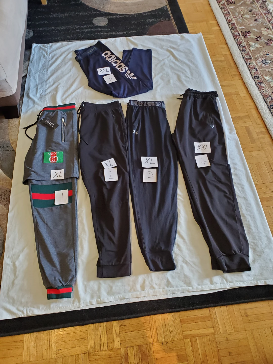 Men's & Boys Track Pants Size XXL/ XL/ L & M