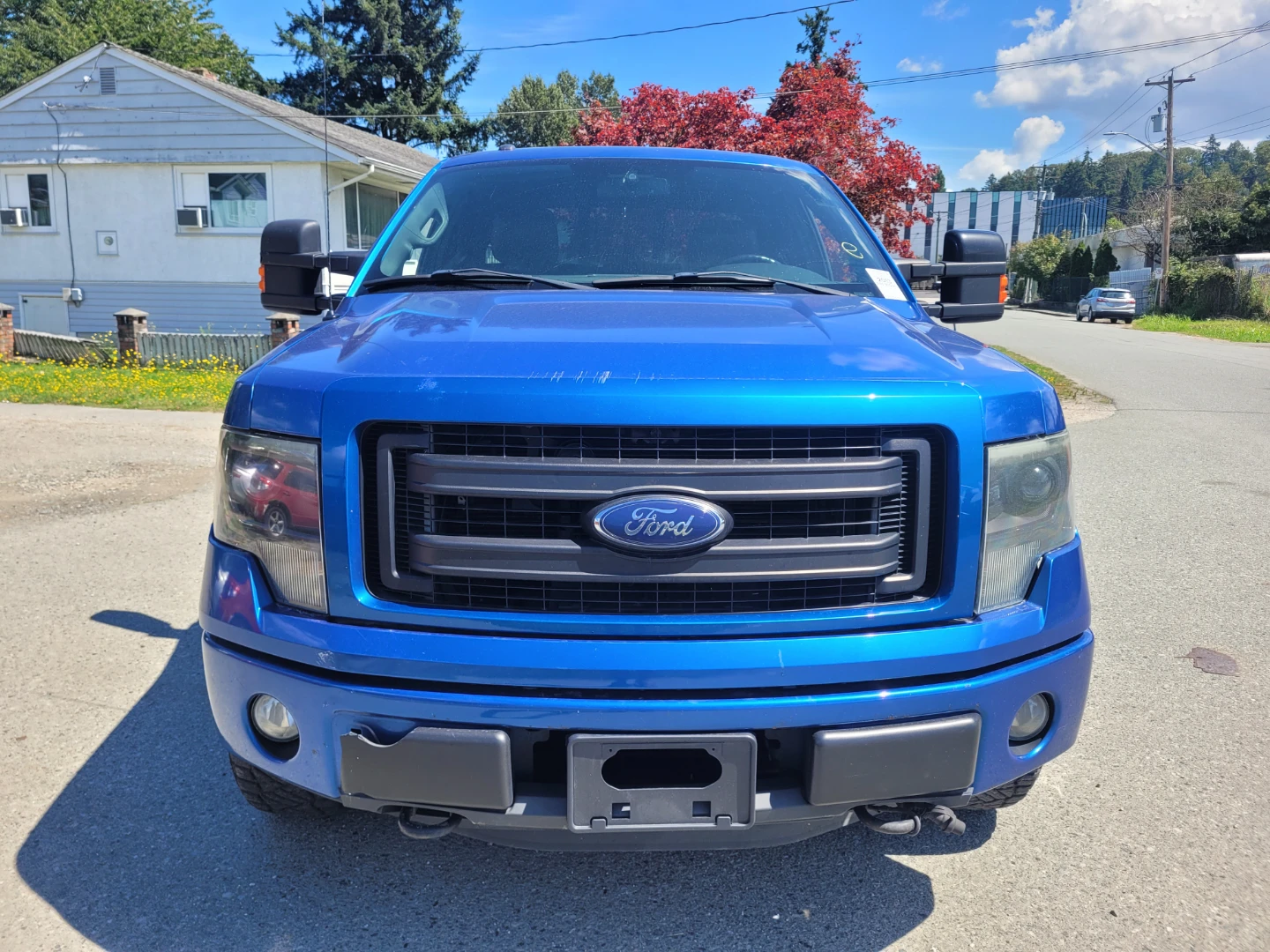 Blue Ford F-150 FX4 Off-Road Pickup Truck - photo 2