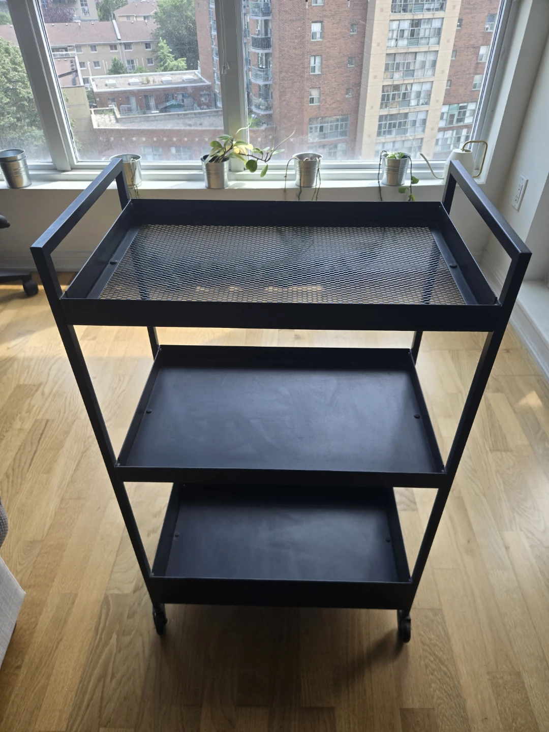 IKEA RÅSKOG Utility Cart - Black