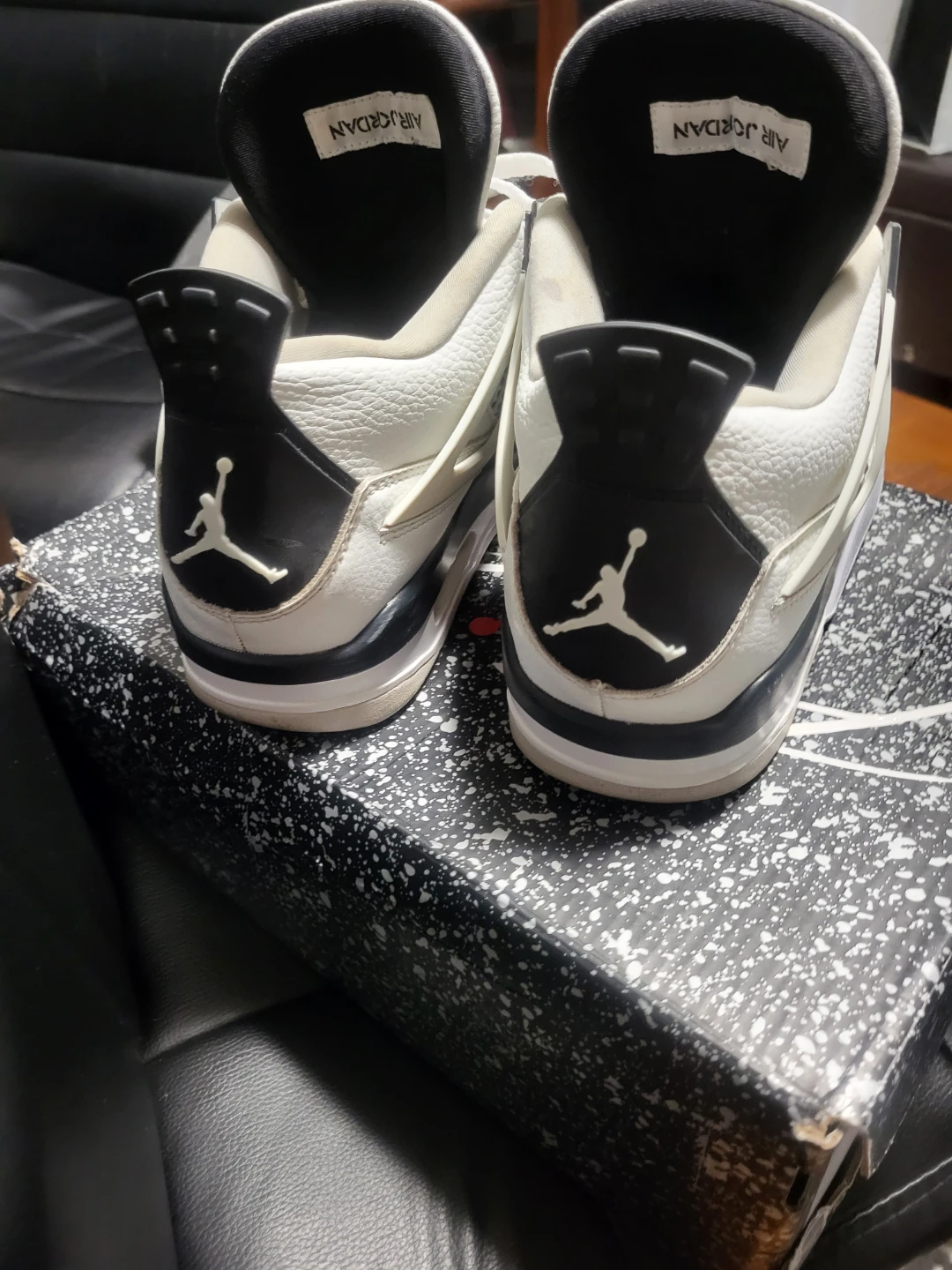Air Jordan 4 Retro White Cement - photo 4