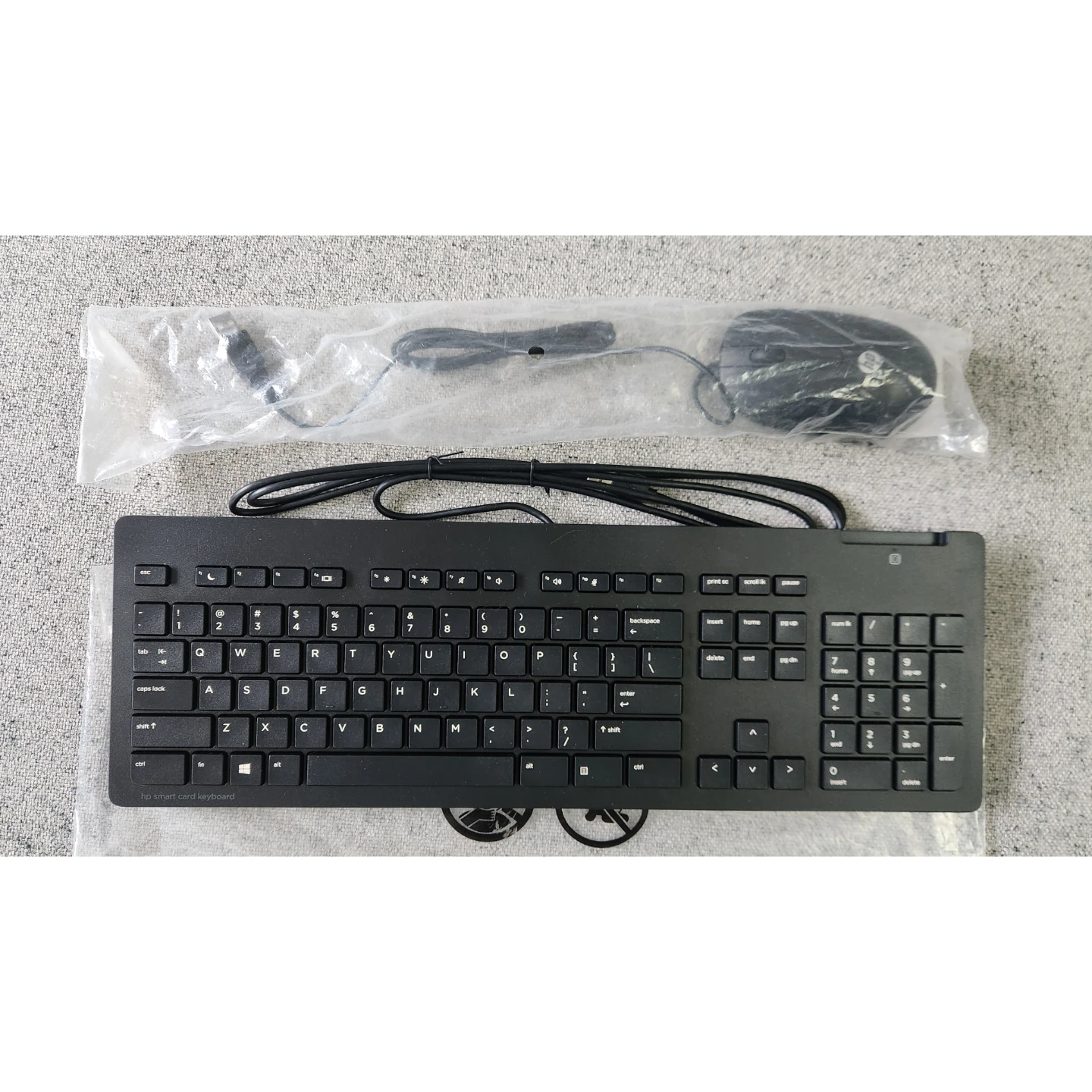 HP Wired Slim Keyboard & Mouse Set