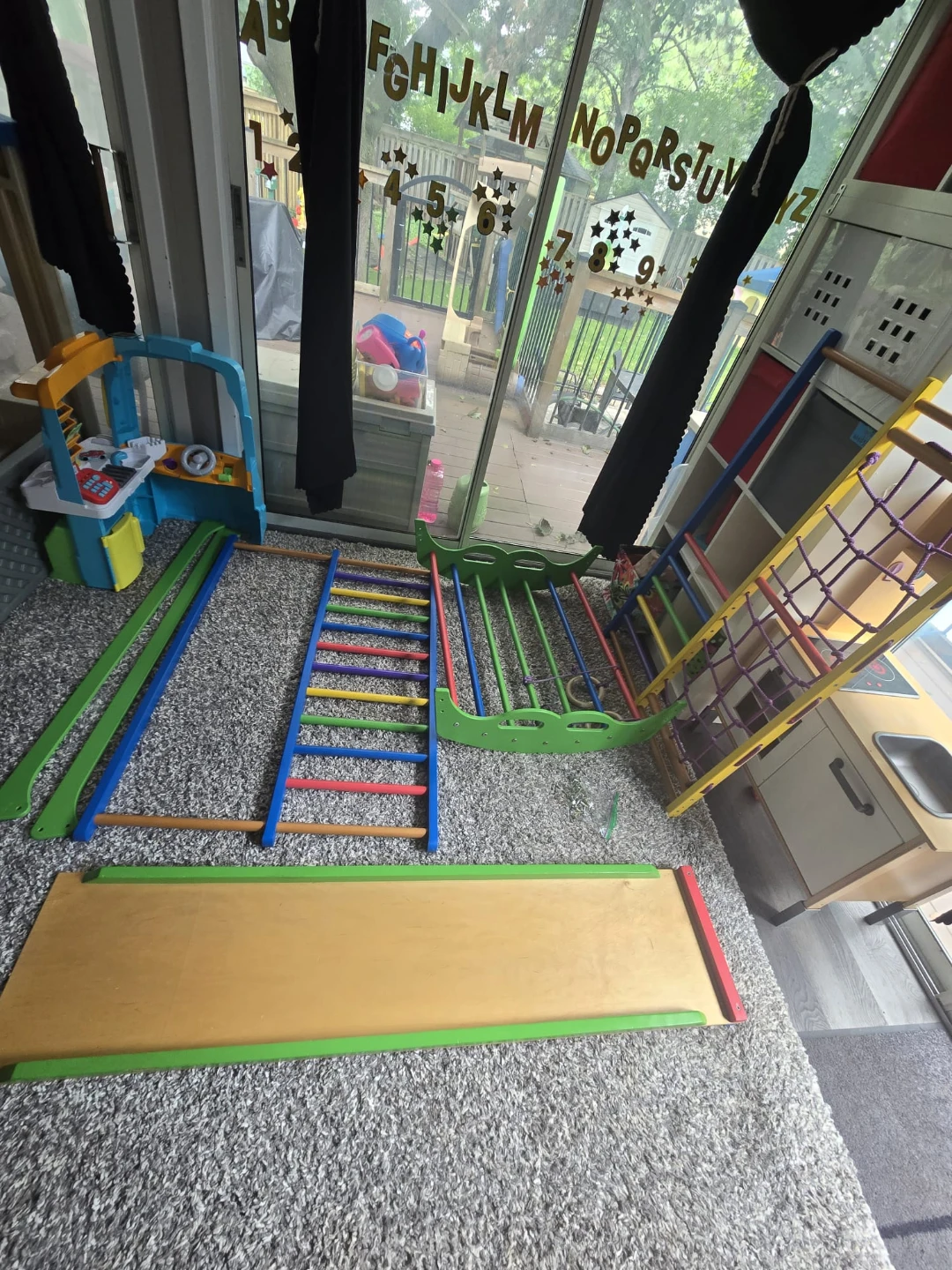 Wedanta Wooden Indoor Playground – Toddler Climber & Slide - photo 2