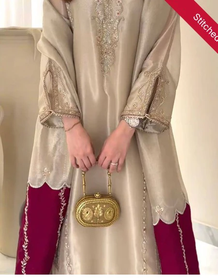 Women's Embroidered 3-Piece Outfit