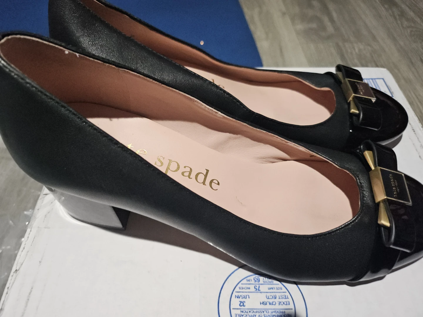 Kate Spade Black Bow Heels - photo 3