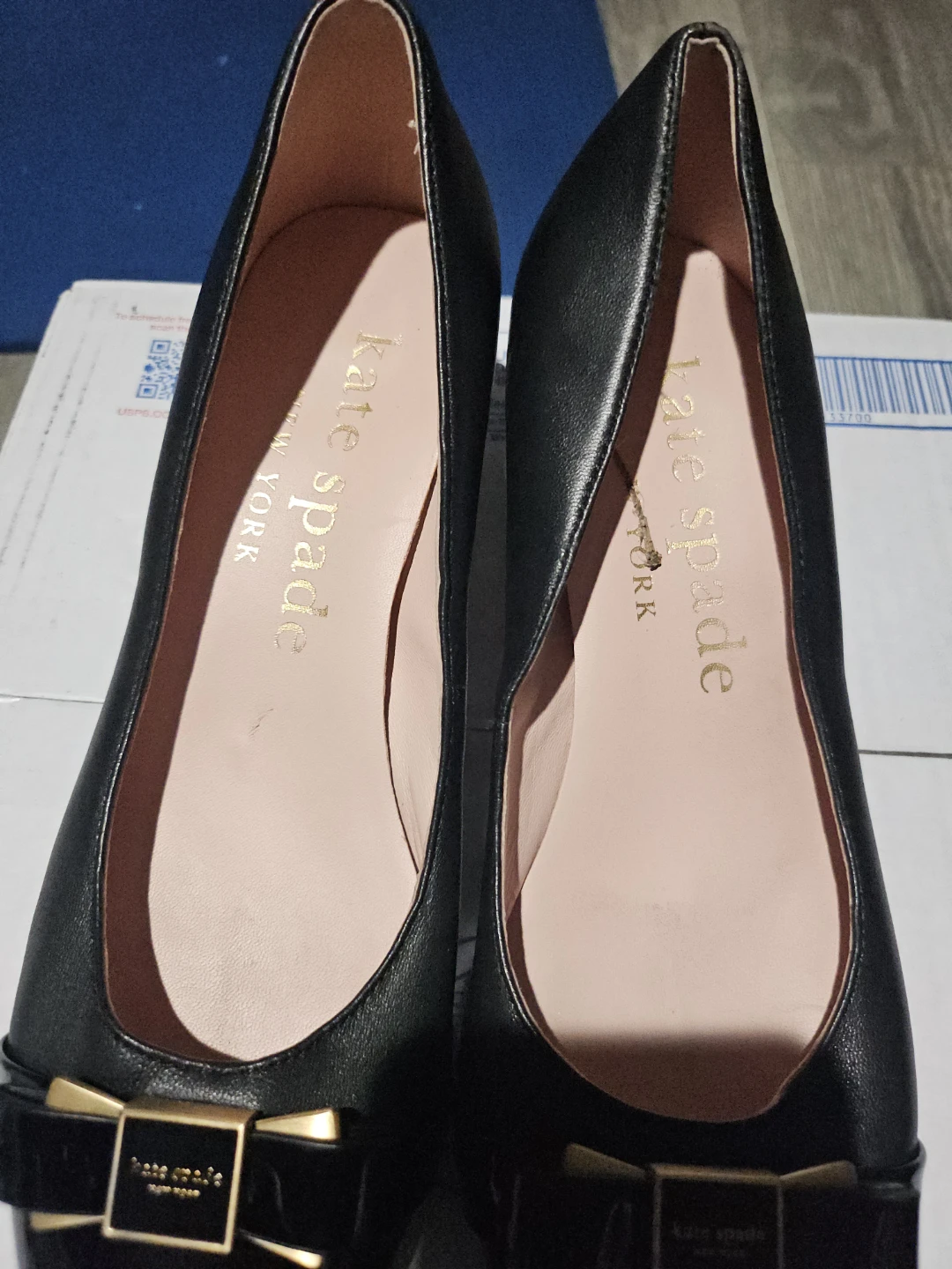 Kate Spade Black Bow Heels - photo 4