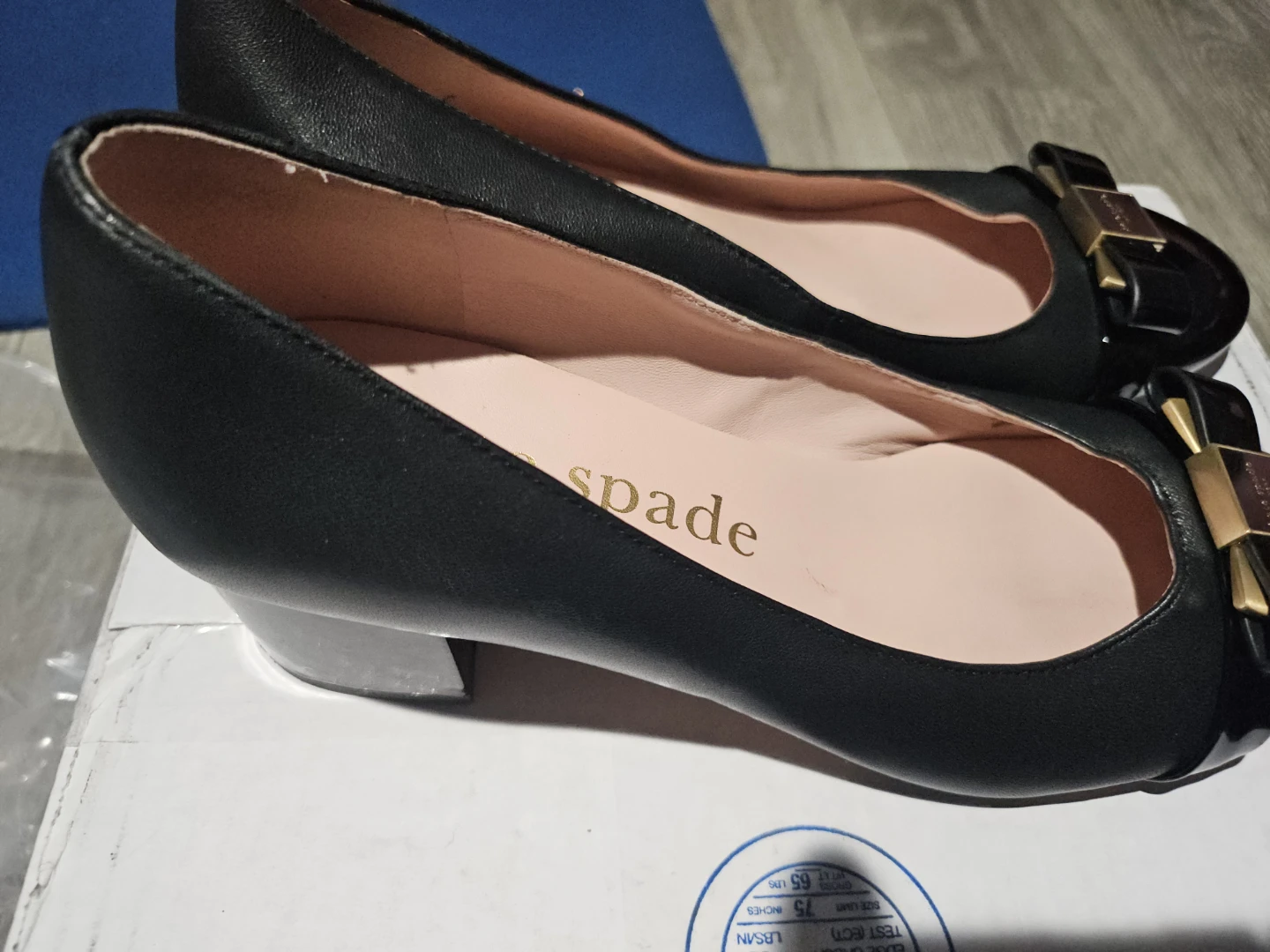 Kate Spade Black Bow Heels - photo 5