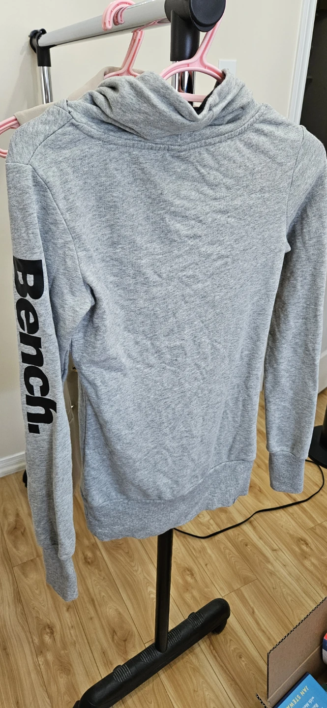 Bench grey cowl neck hoodie