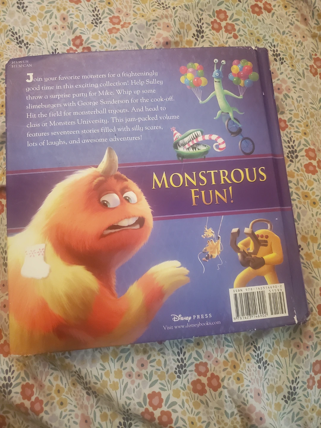 Disney Pixar Monsters Inc. Storybook Collection Book - photo 2