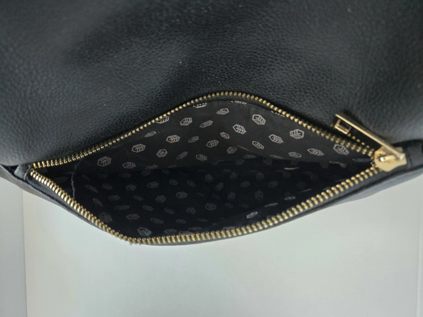 Black Faux Leather Backpack - photo 4