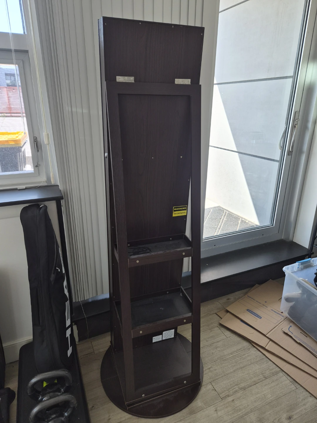 Full-Length Rotating Mirror Jewelry Cabinet - photo 3