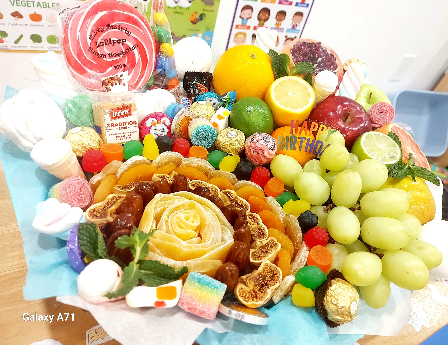 Assorted Candy and Fruit Gift Basket - photo 3