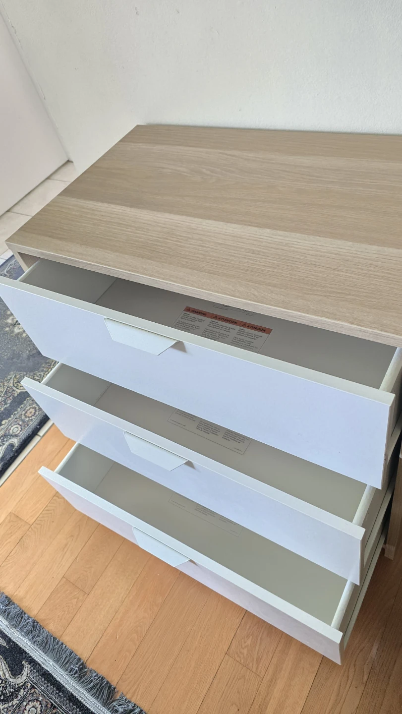 3-Drawer Chest of Drawers - photo 4