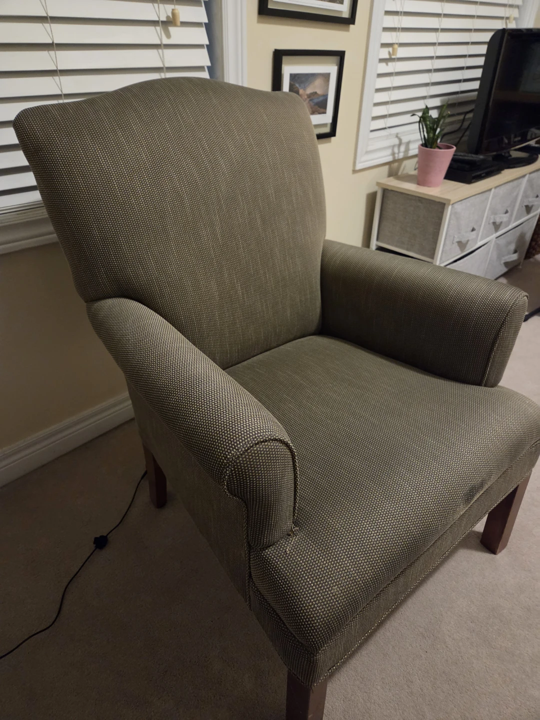 Upholstered Accent Chair - photo 2